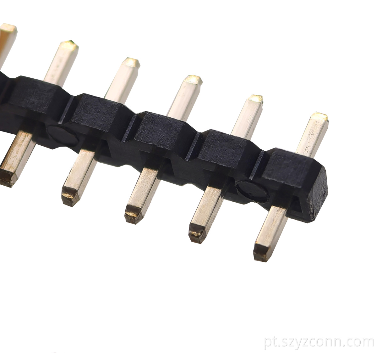 Cabeçote fêmea com passo de 2,0 mm, fileira única reta 2.0mm Pitch Female header Single Row Straight